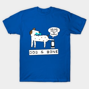 Dog and Bone Cockney London Design T-Shirt